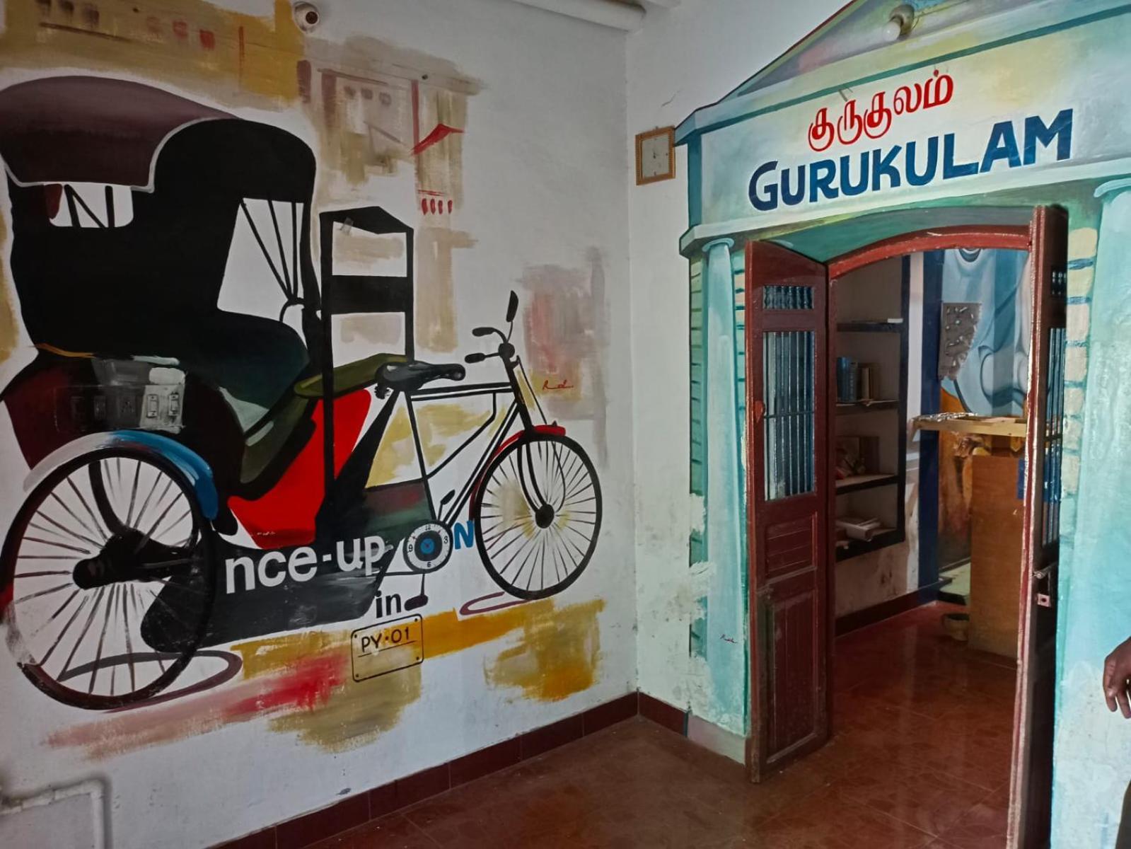 Gurukulam Hostel Pondicherry Eksteriør bilde